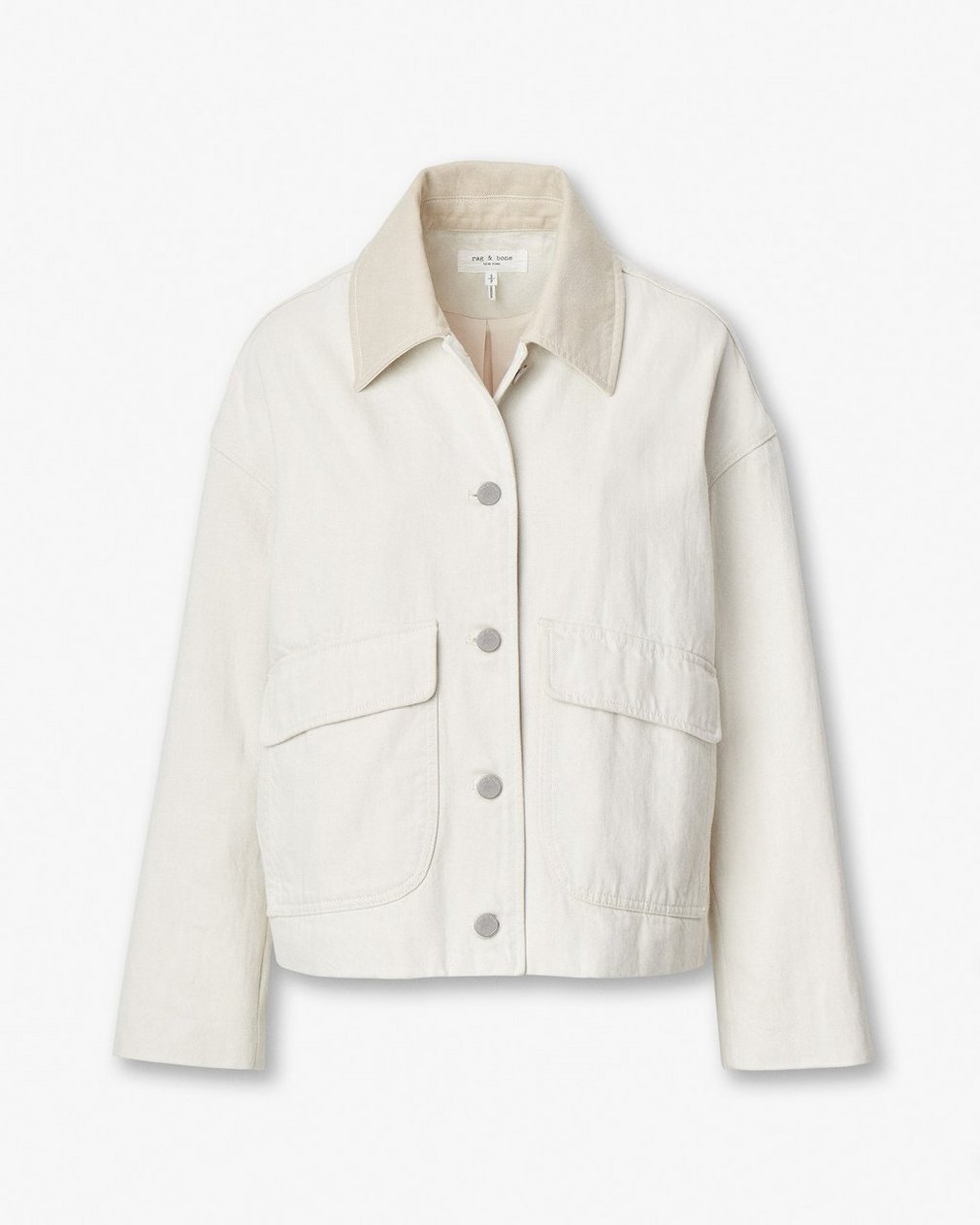 Natalia Denim Jacket - Two Tone Stone - Image 2