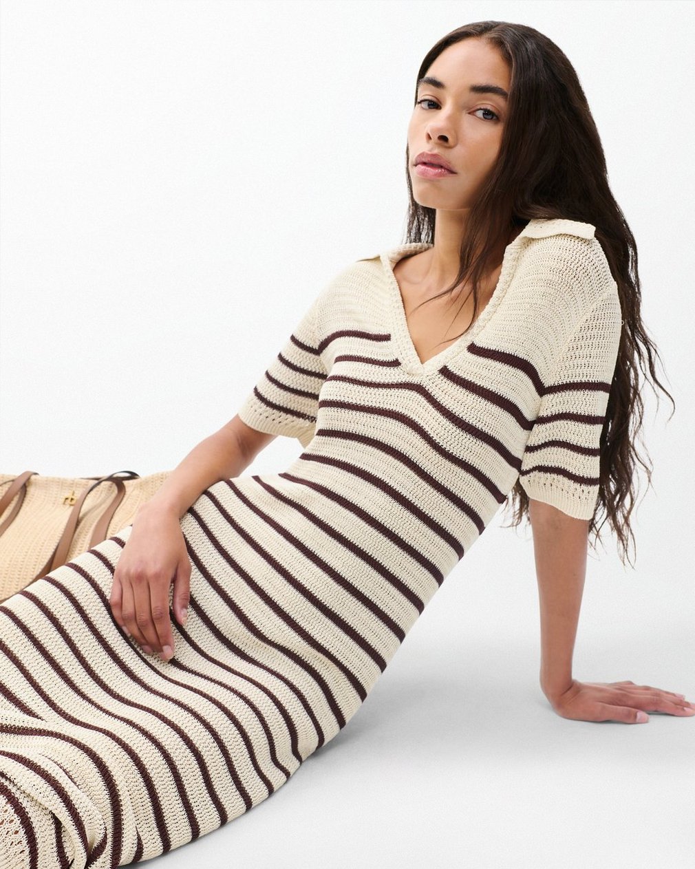 Costi Knit Maxi Dress - Ivory - Image 4