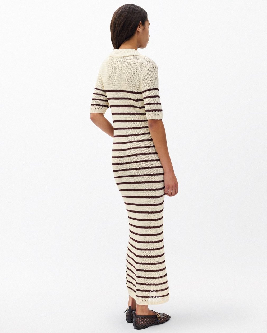 Costi Knit Maxi Dress - Ivory - Image 6