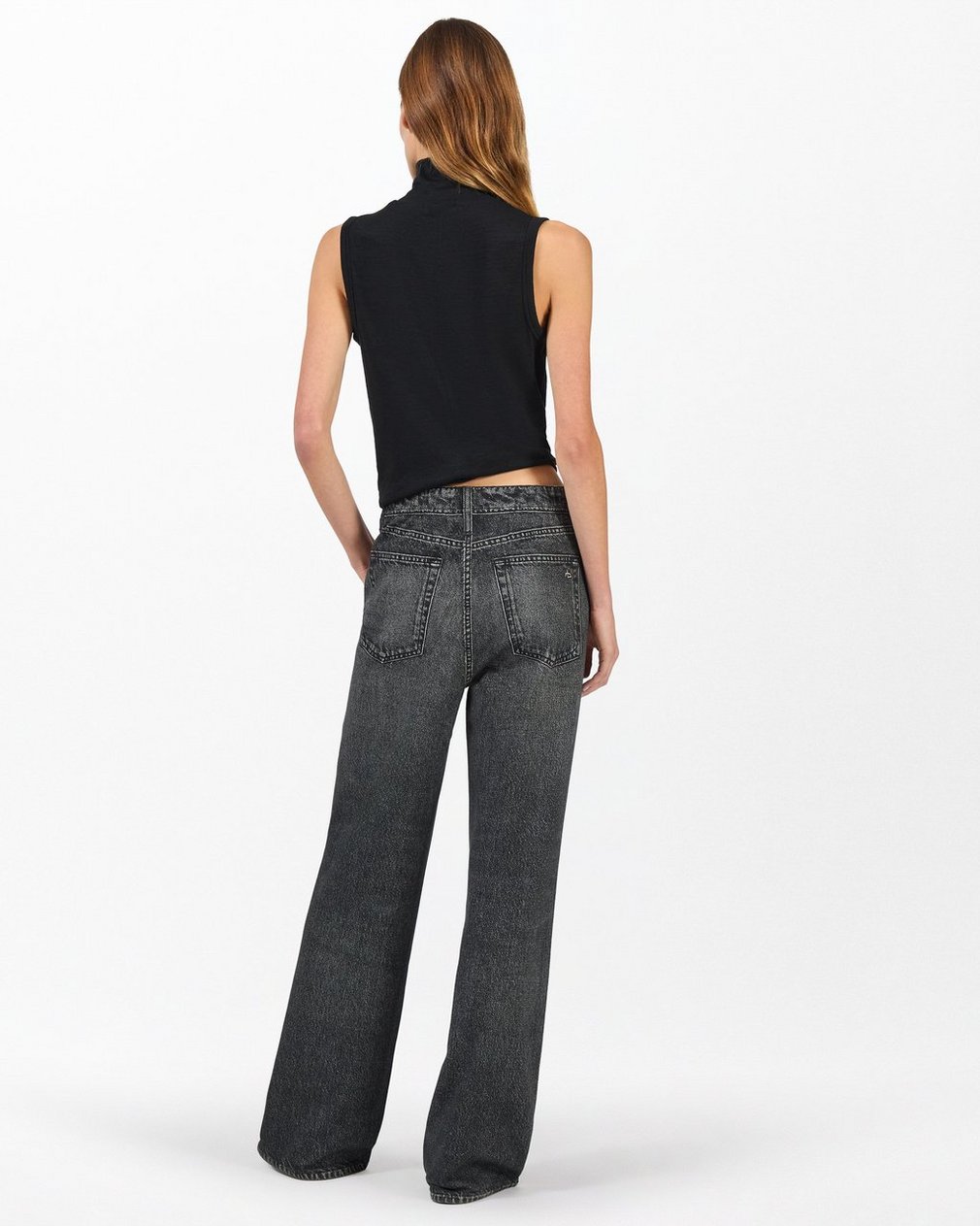 Miramar Sport Stripe Track Pants - Washedblck Grn Wht Stripe - Image 5