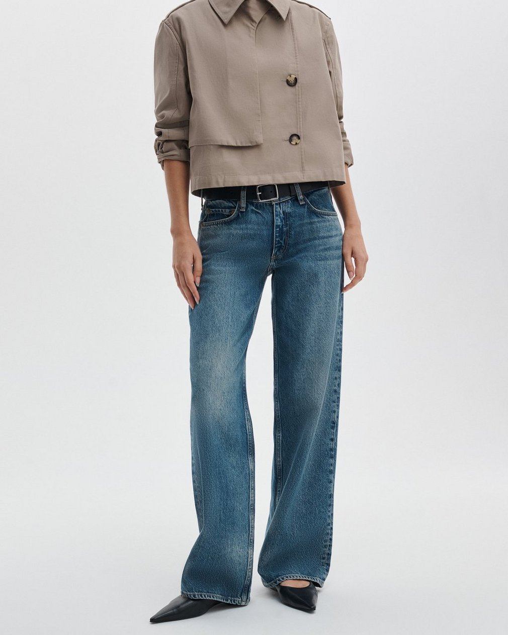 Saige Relaxed Straight Jeans - Echo - Image 2