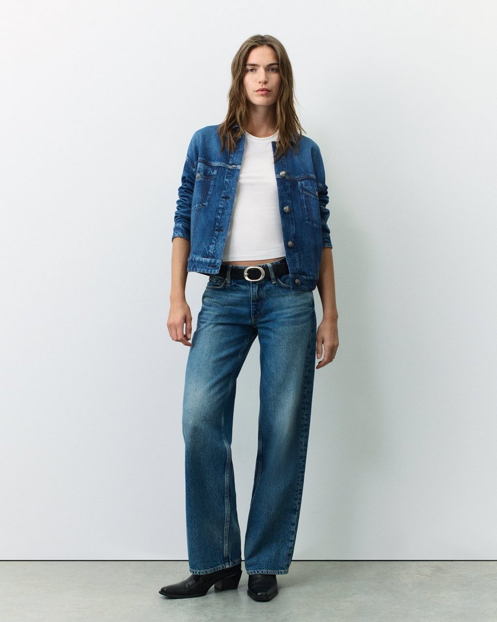 Saige Relaxed Straight Jeans - Echo - Image 6