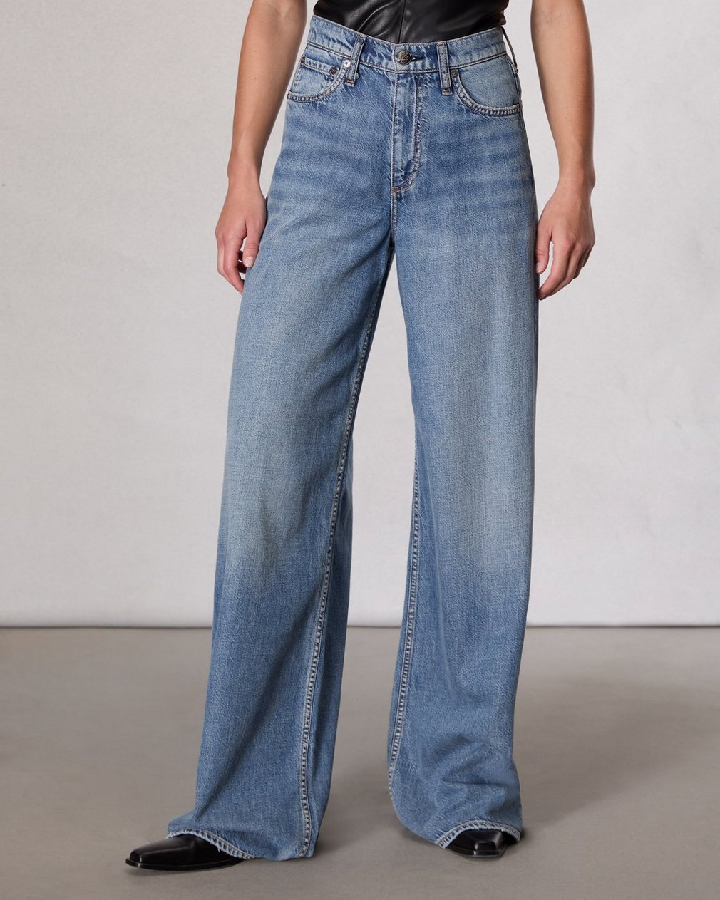 Featherweight Sofie Wide-Leg Jean - Beverly - Image 3