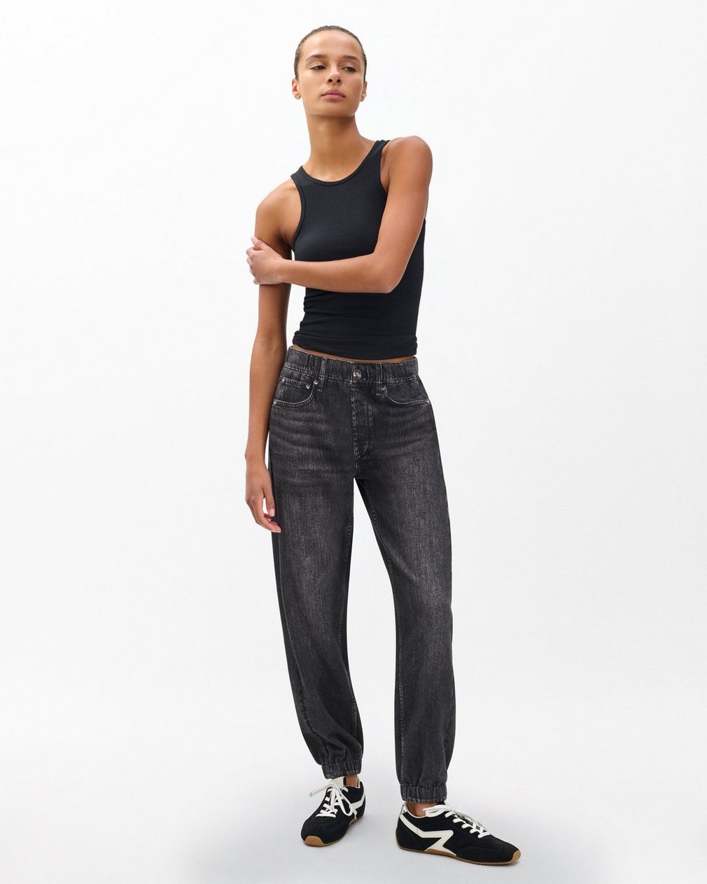 Miramar Jogger Pants - Faded Black - Image 3