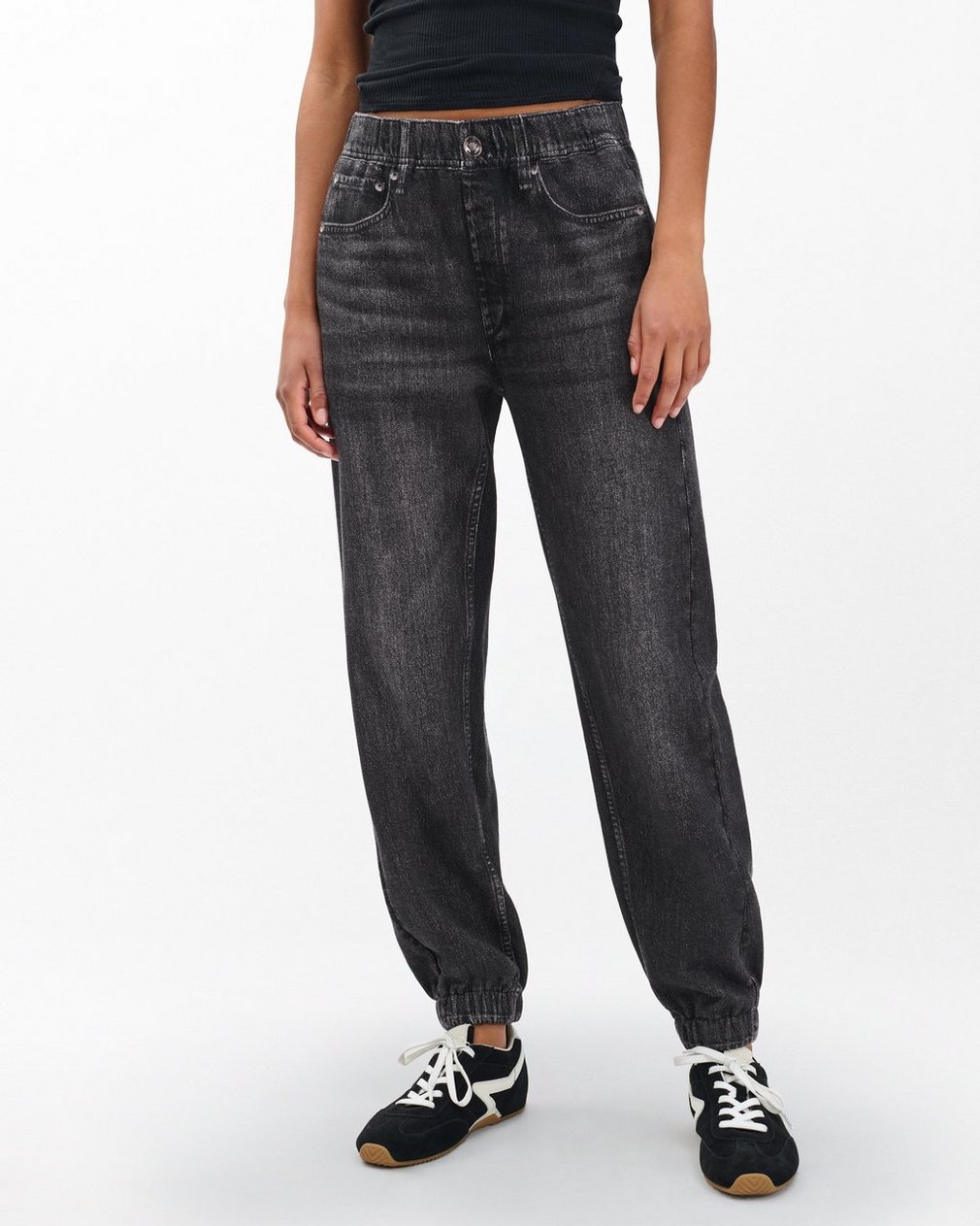 Miramar Jogger Pants - Faded Black - Image 4