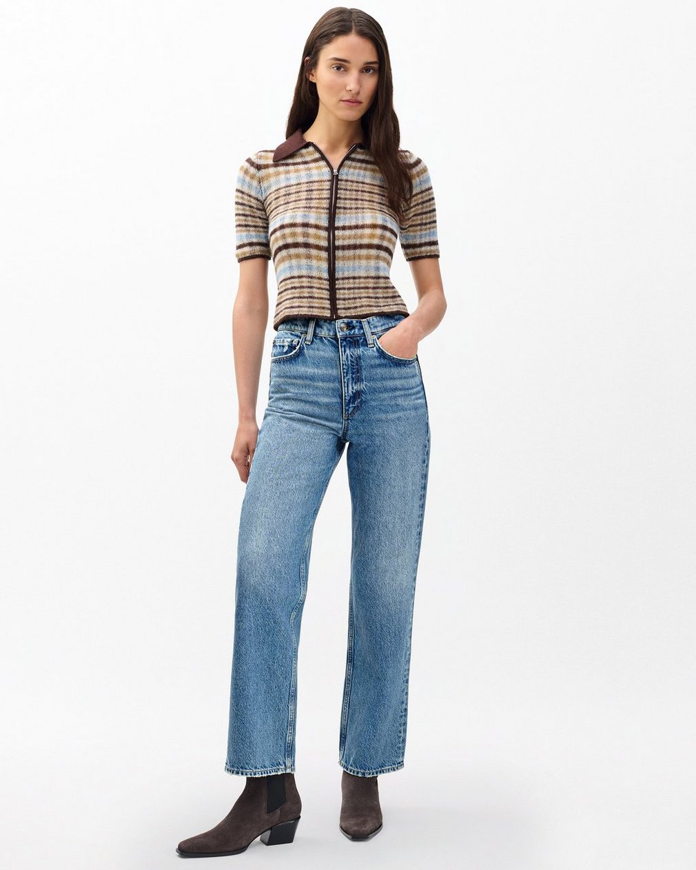 Shea Ankle Relaxed Straight Jeans - Ithaca - Image 3