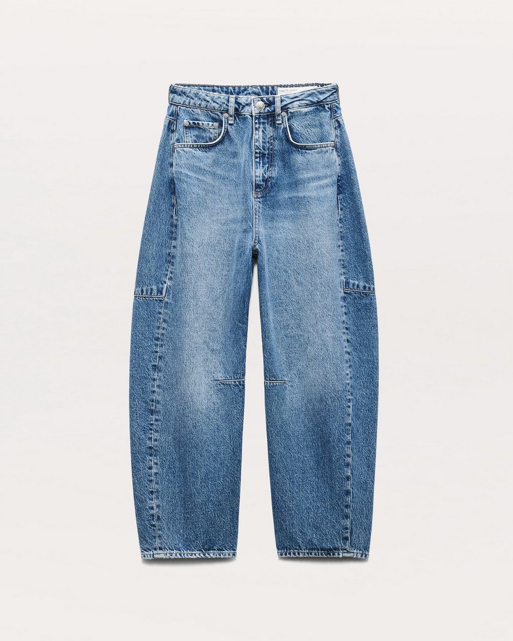 Charlie Ankle-Length Barrel Jeans - Accord - Image 2