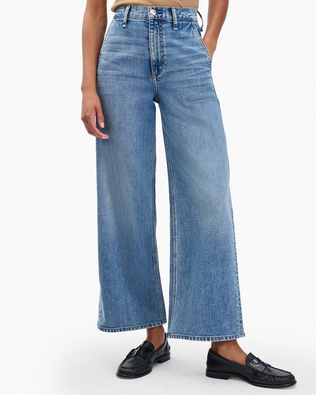 Andi Ankle Wide-Leg Jeans - Orian - Image 4