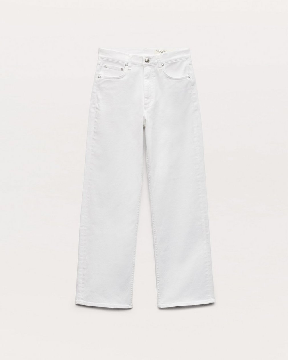 Shea Relaxed Straight Jeans - Optic White - Image 2