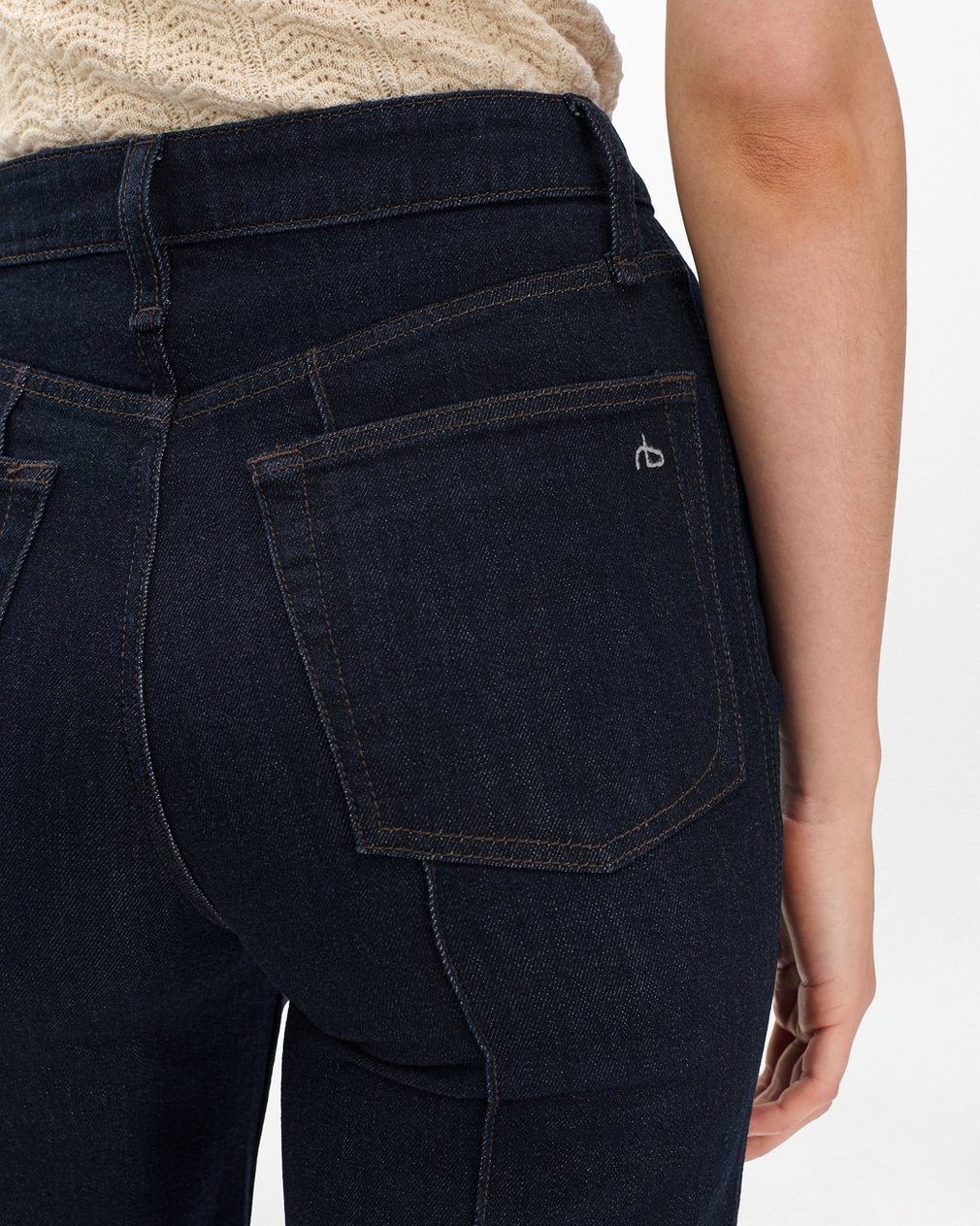 Skylar Wide-Leg Jeans - Rinse - Image 5