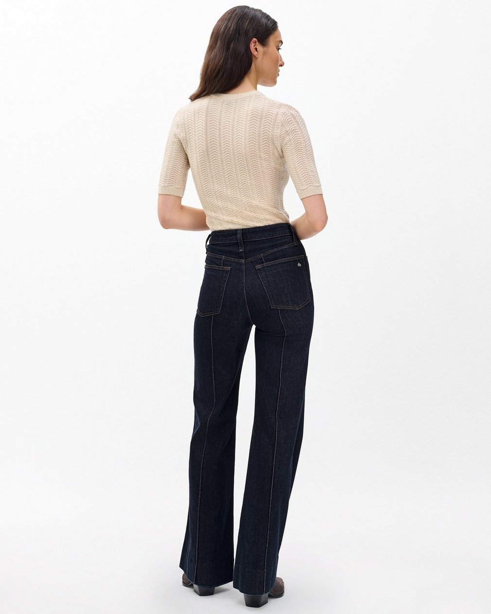 Skylar Wide-Leg Jeans - Rinse - Image 6