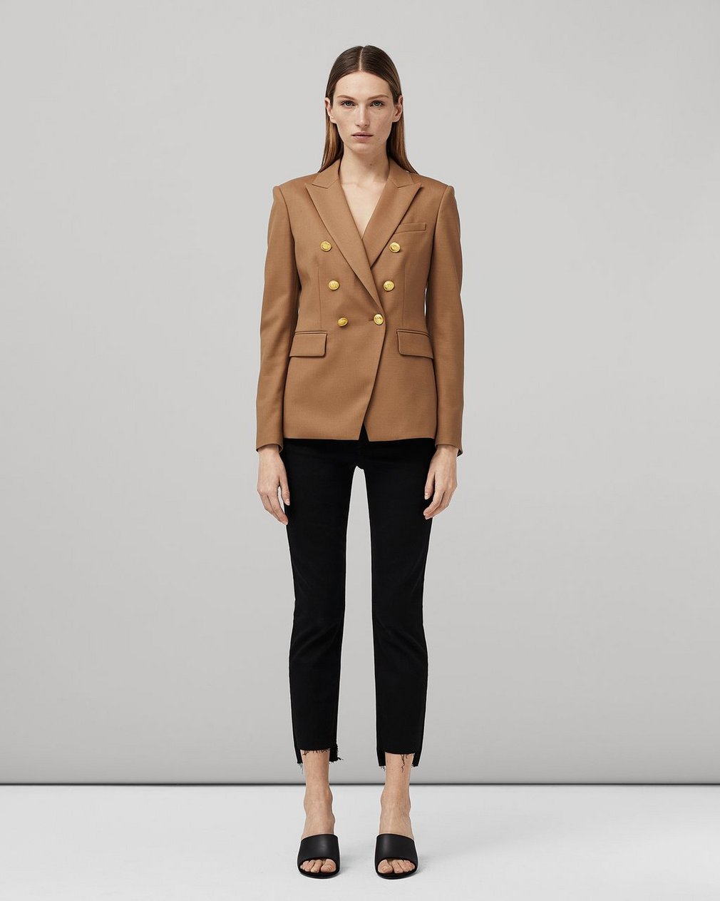 Wren Straight - Black: High-Rise Stretch Jean - Image 7