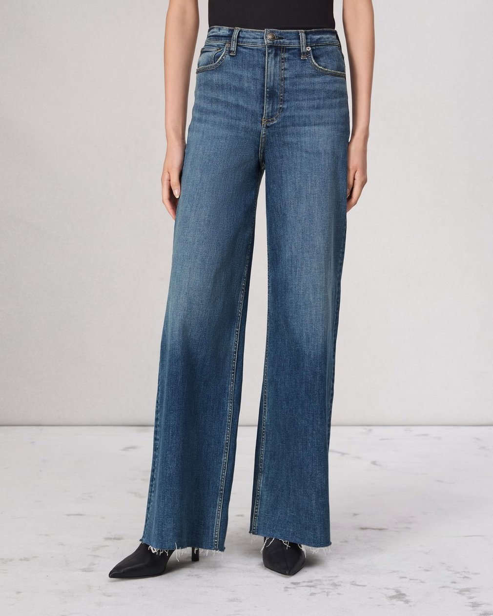 Flexi Sofie Wide-Leg Jean - Willow - Image 3