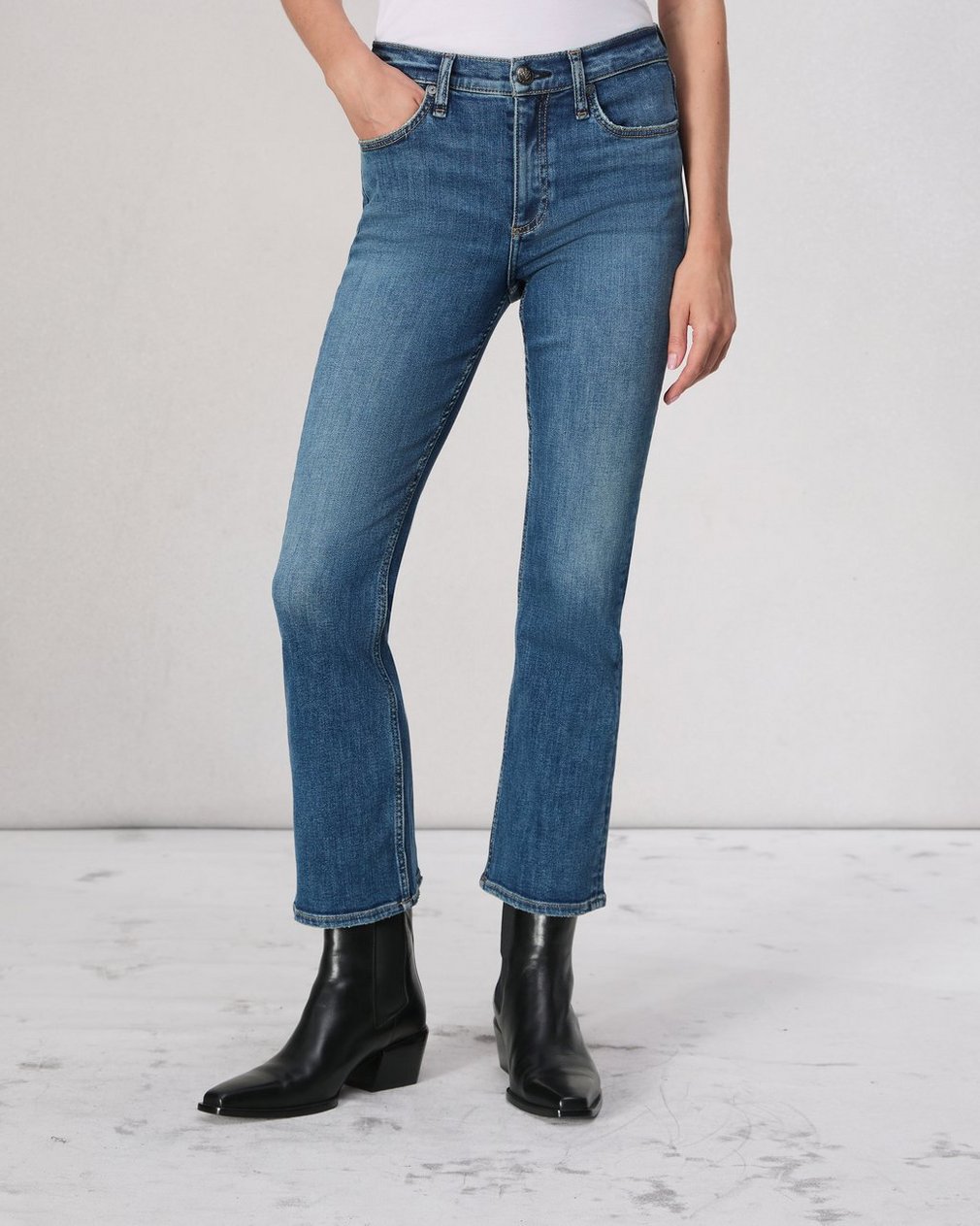 Flexi Peyton Ankle Bootcut Jean - Willow - Image 3
