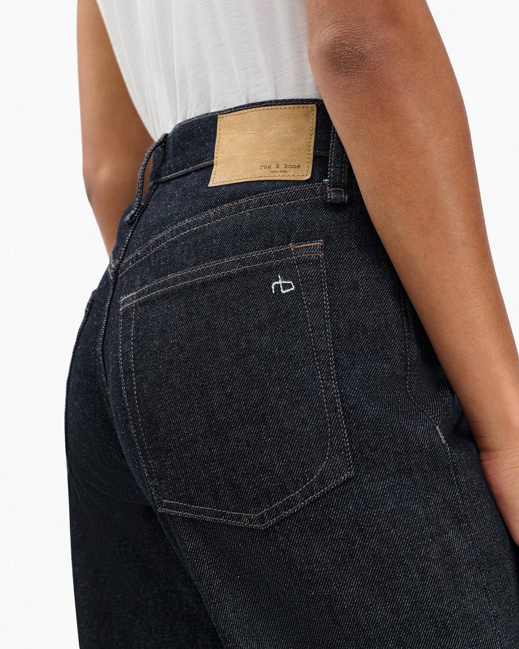 Shea Ankle Relaxed Straight Jeans - Twilight Rinse Combo - Image 5