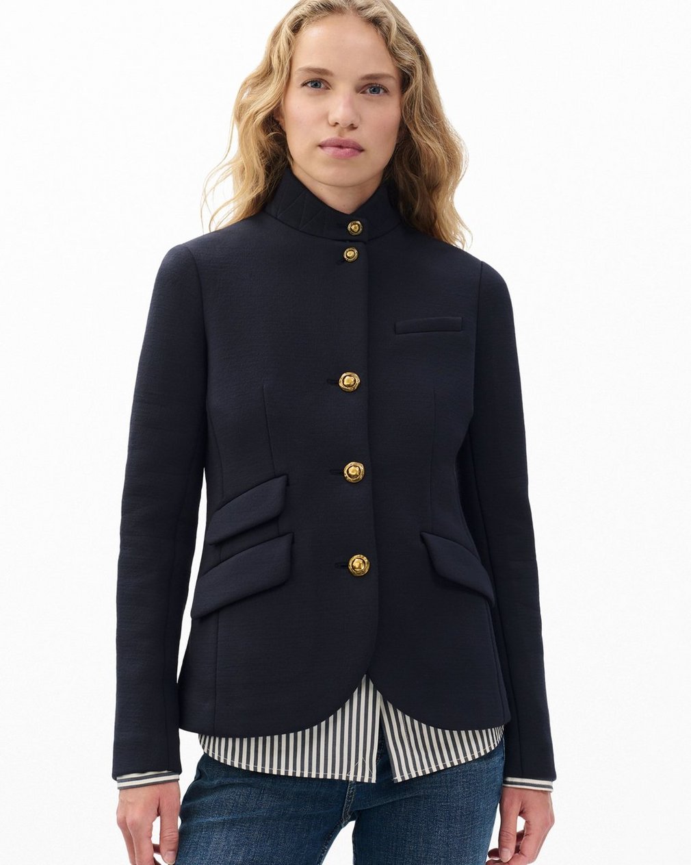 Slade Textured Knit Blazer - Salute - Image 4