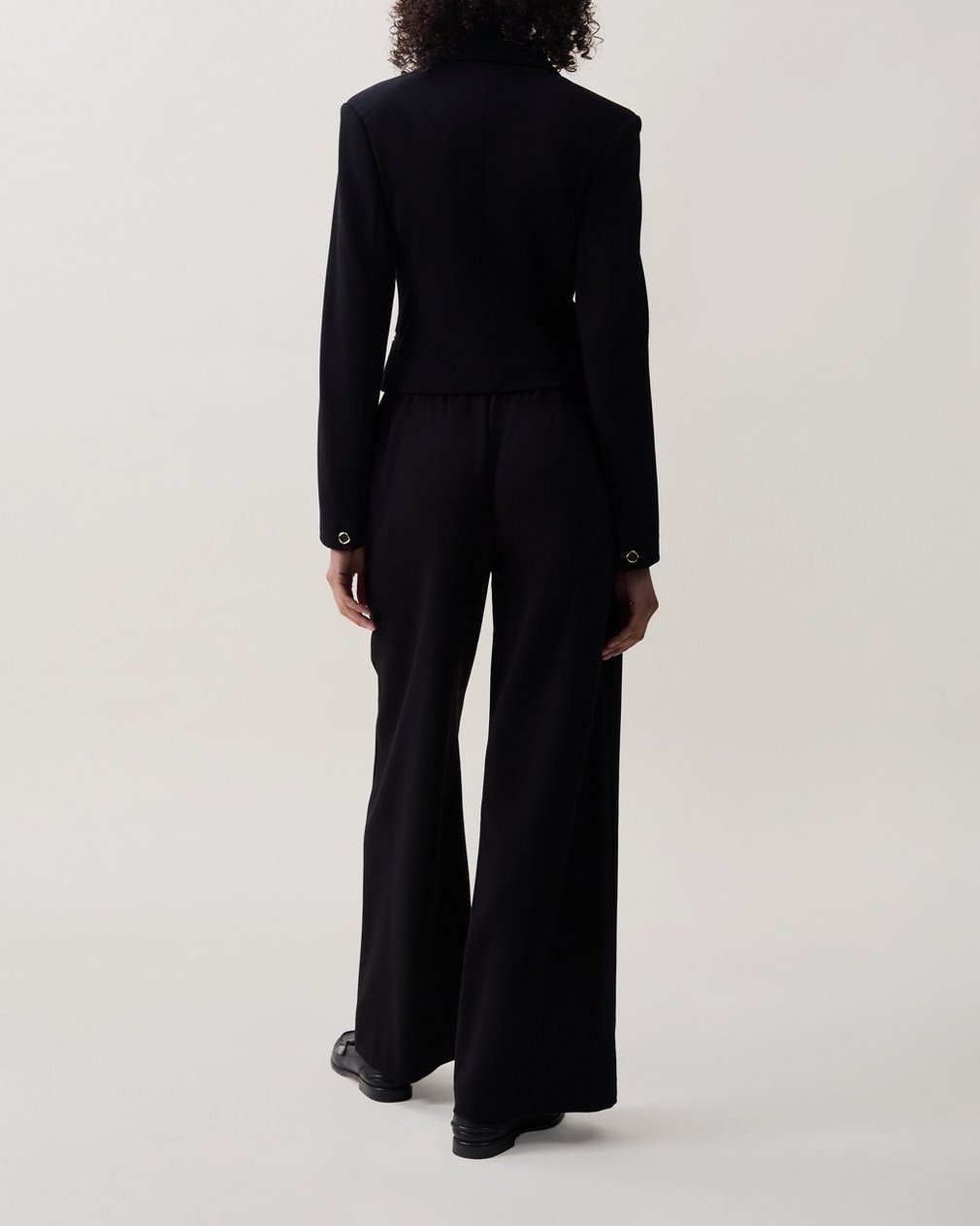 Elvy Twill Blazer - Black - Image 2