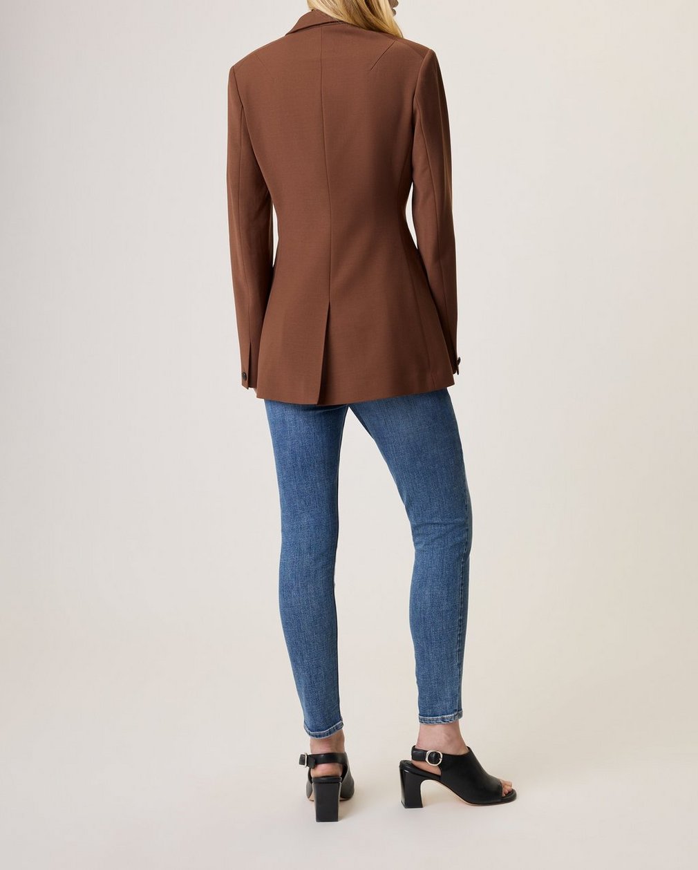 Roxanne Blazer - Dark Brown - Image 2
