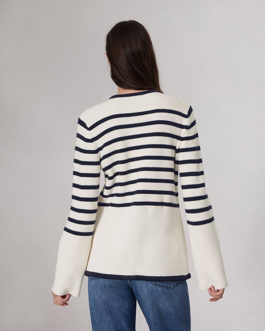 Nancy Wool Cardigan - Ivory - Image 5