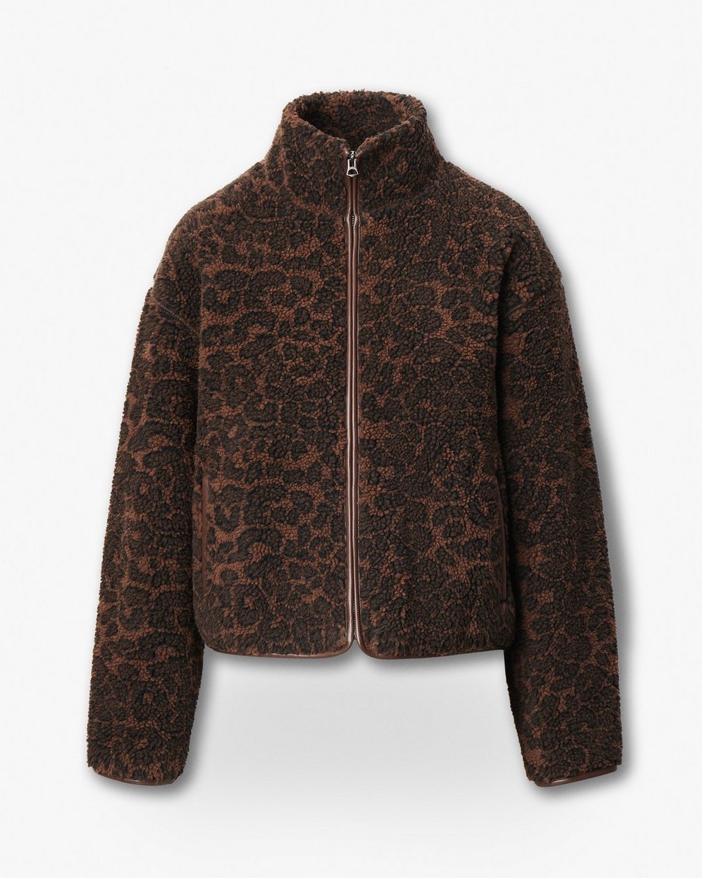Sun Leopard Sherpa Jacket - Leopard - Image 2