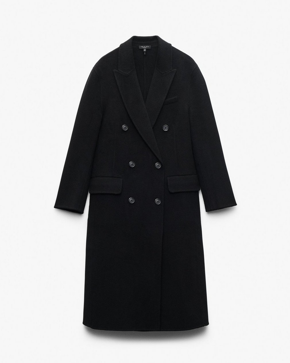 Vasso Wool Coat - Black - Image 2
