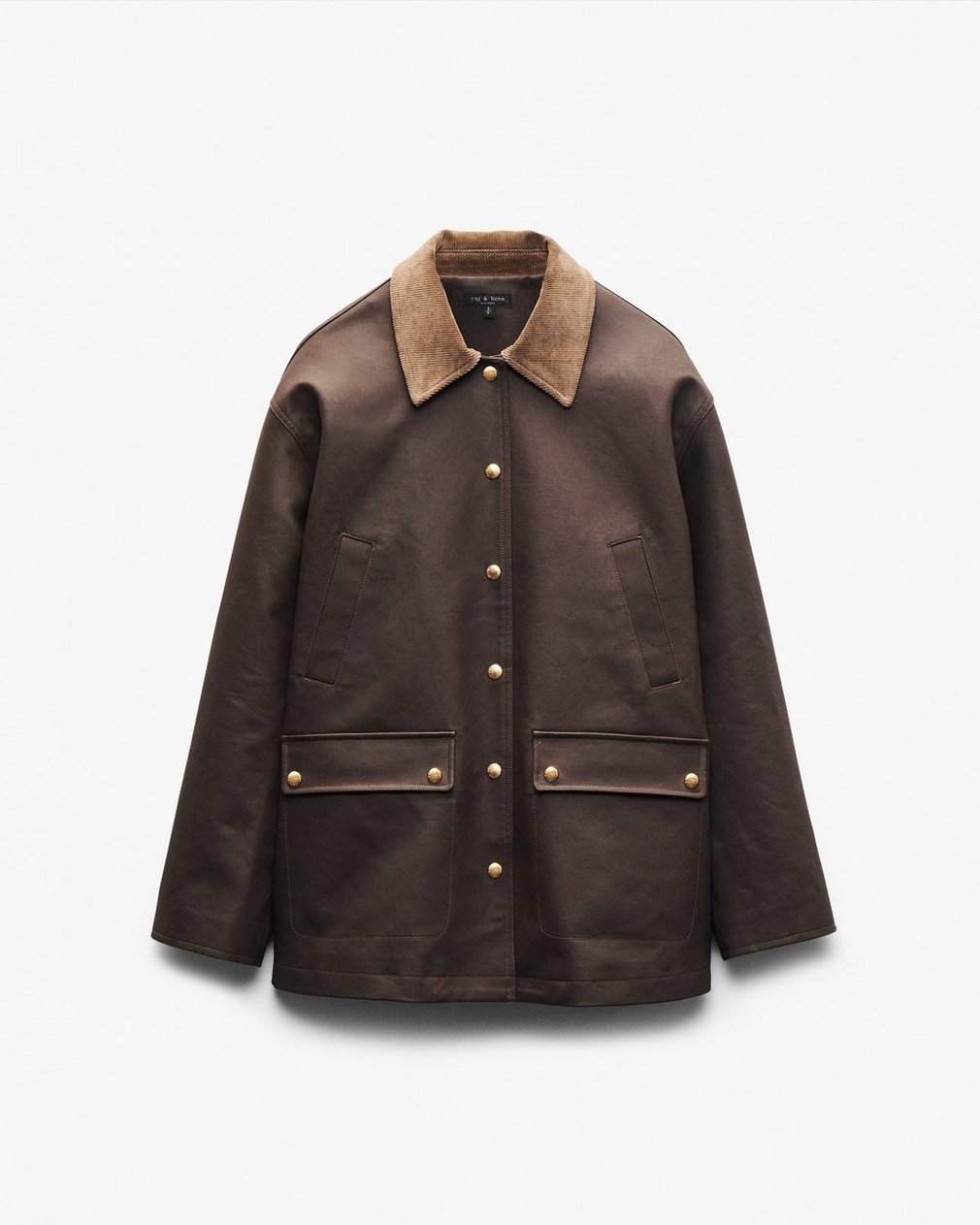 Cassidy Cotton Jacket - Brown - Image 2