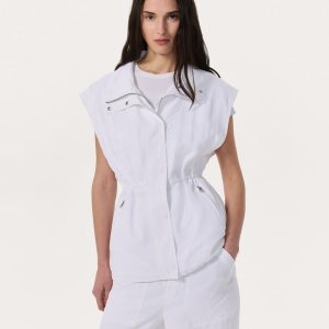 Monica Vest - White