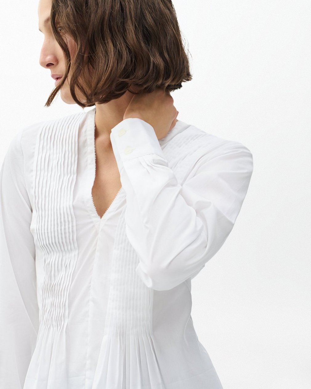Asher Cotton Top - White - Image 4