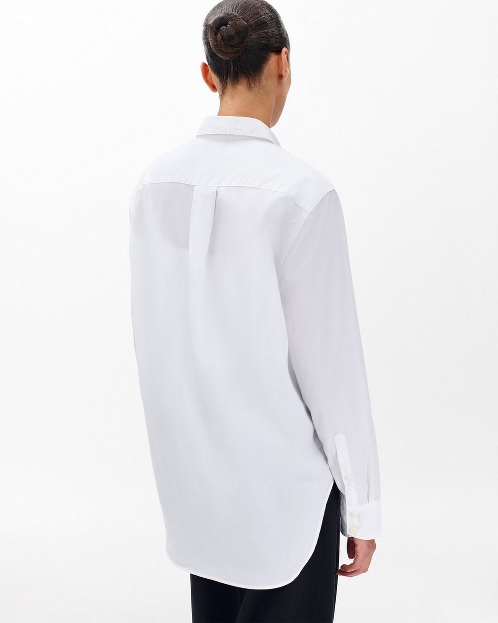 Maxine Poplin Shirt - White - Image 7