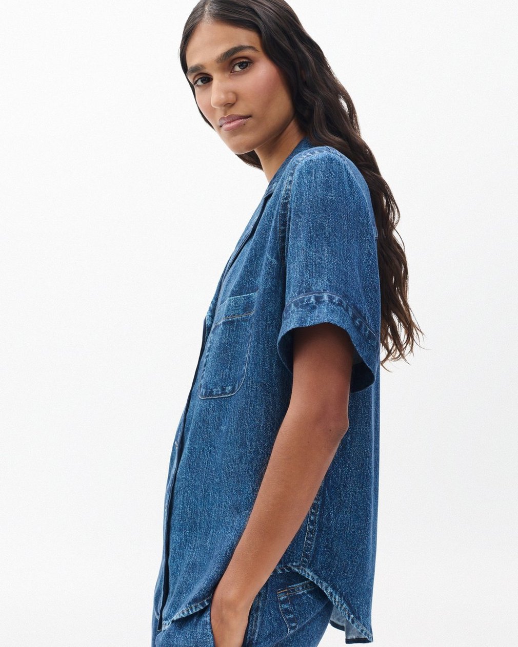 Miramar Short-Sleeve Lounge Shirt - York - Image 3
