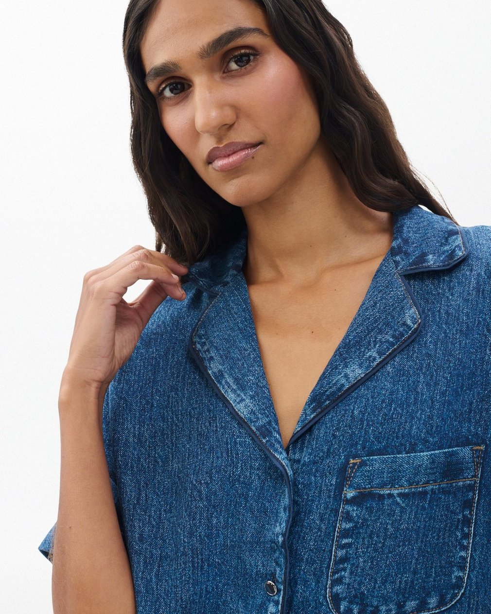 Miramar Short-Sleeve Lounge Shirt - York - Image 4