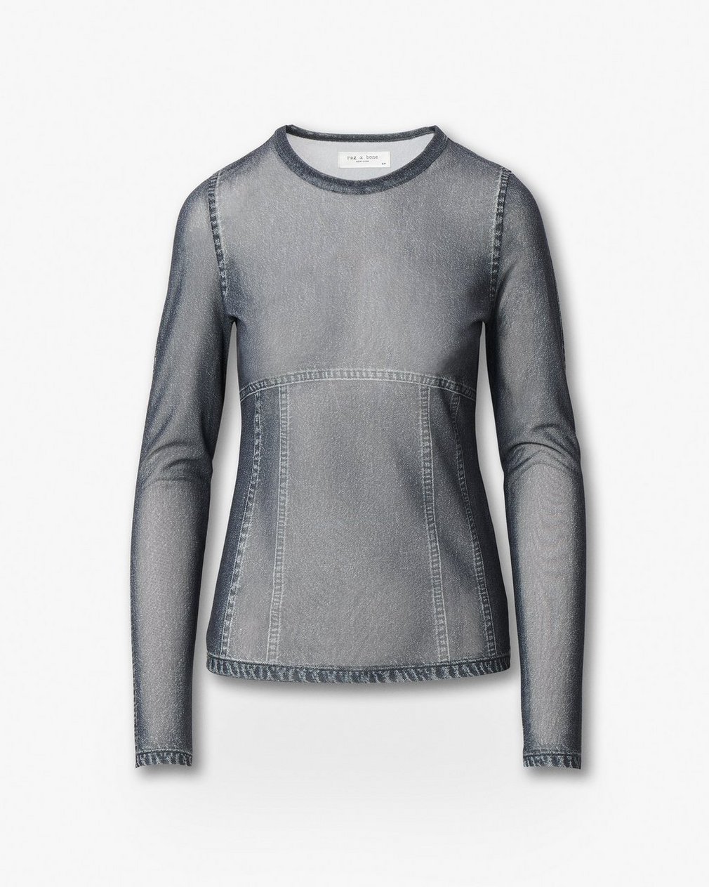 Miramar Long-Sleeve Tee - Washed Black - Image 2