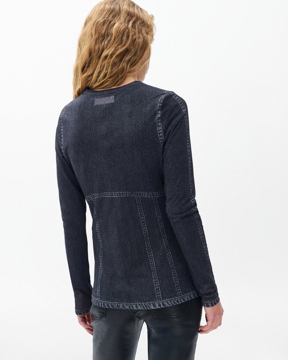 Miramar Long-Sleeve Tee - Washed Black - Image 6