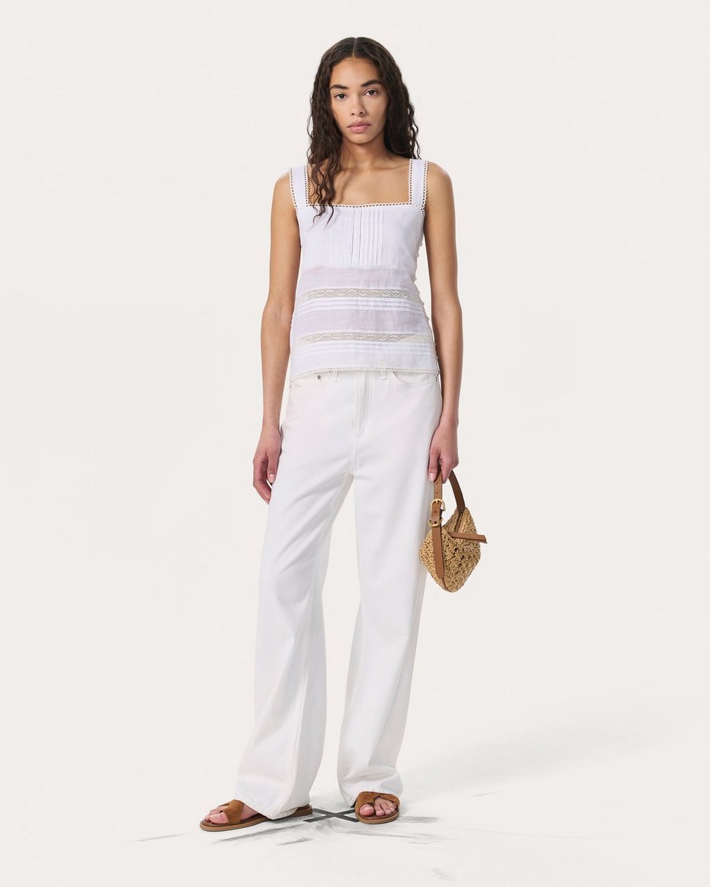 Viviana Tank Top - White - Image 3