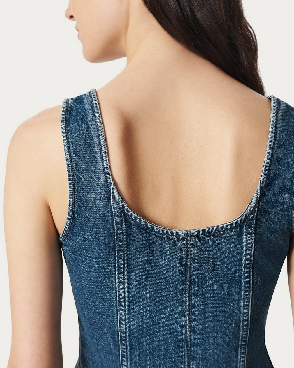 Poppy Denim Tank Top - Adeline - Image 5