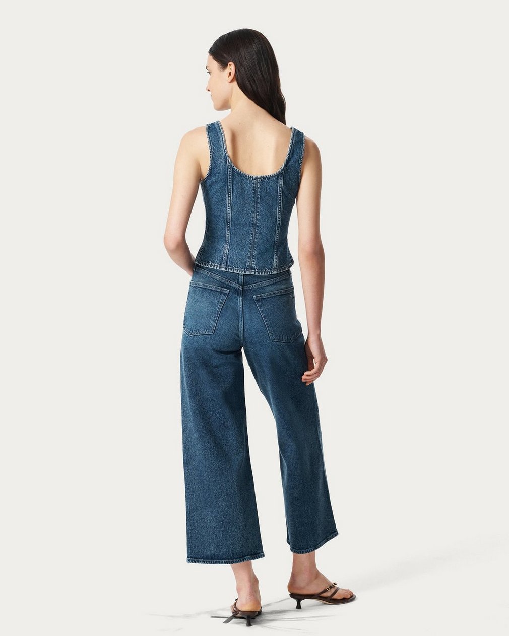 Poppy Denim Tank Top - Adeline - Image 6