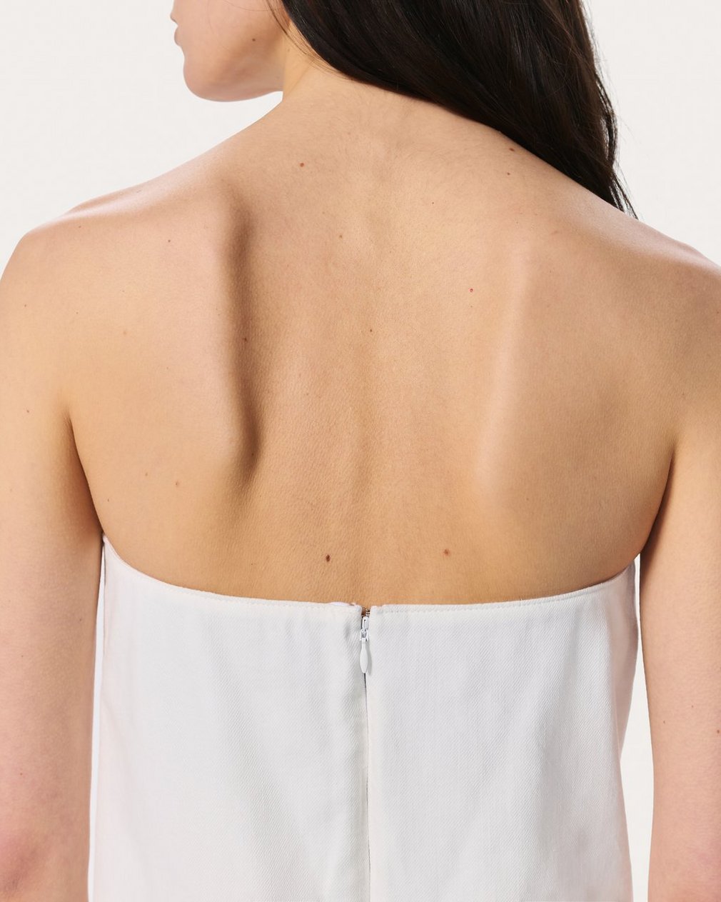 Aurora Denim Top - White Eyelet - Image 5