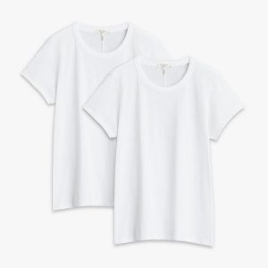 Two-Pack Slub Tee - Bright White