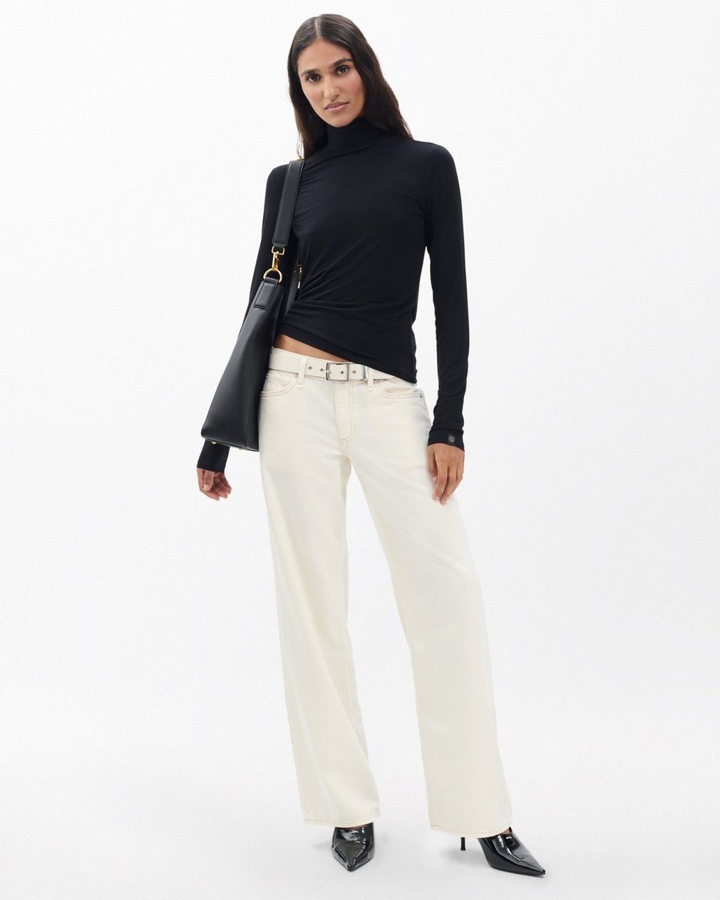 Luca Turtleneck - Black - Image 3