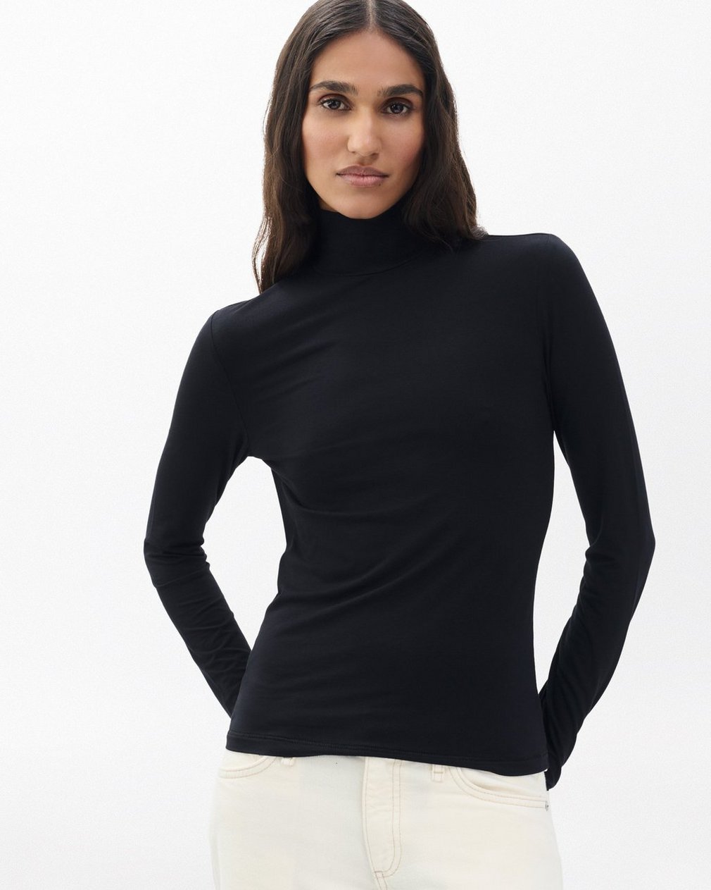 Luca Turtleneck - Black - Image 5