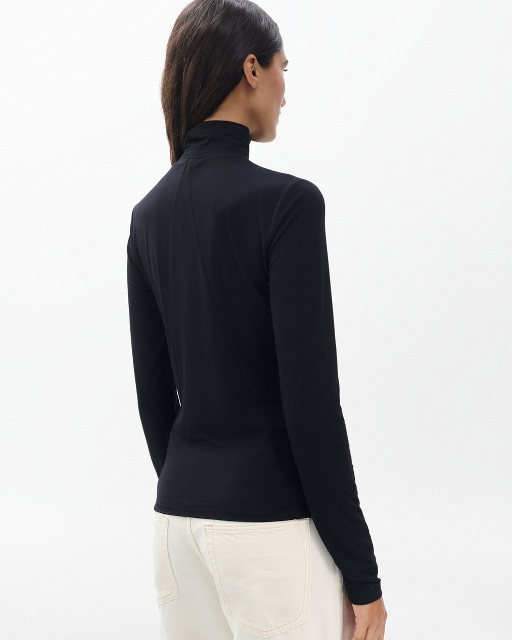 Luca Turtleneck - Black - Image 6