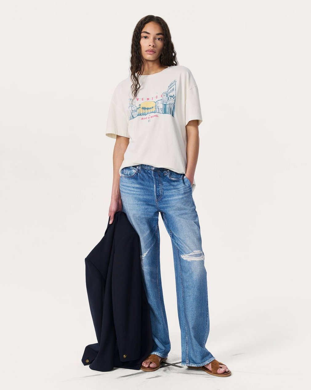 Venice Graphic Tee - Chalk - Image 3