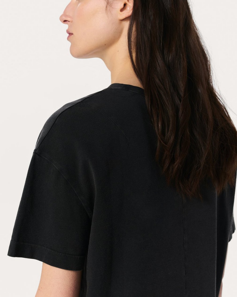 NYC Skyline Graphic Tee - Washed Black - Image 5