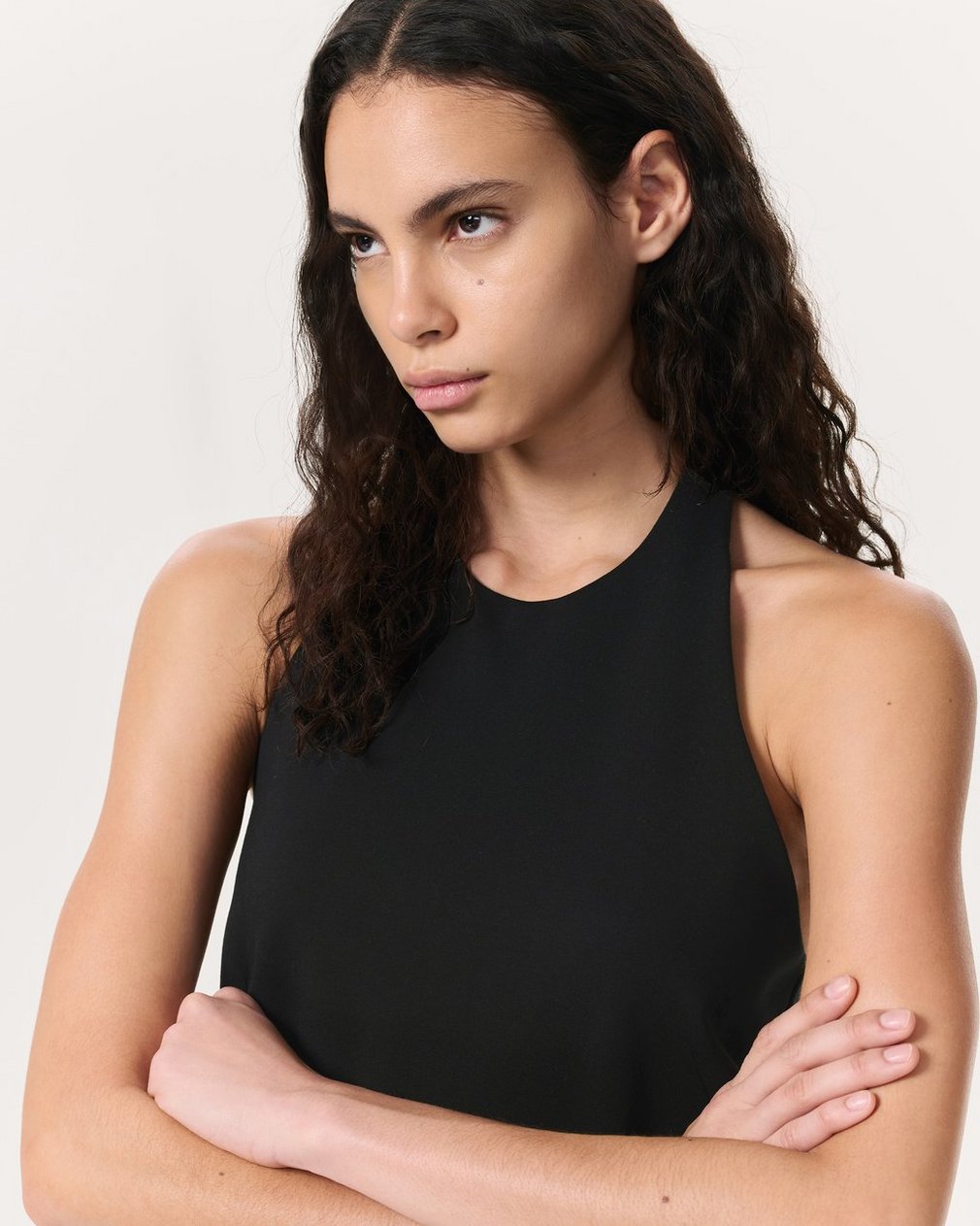 Irina Halter Top - Black - Image 3
