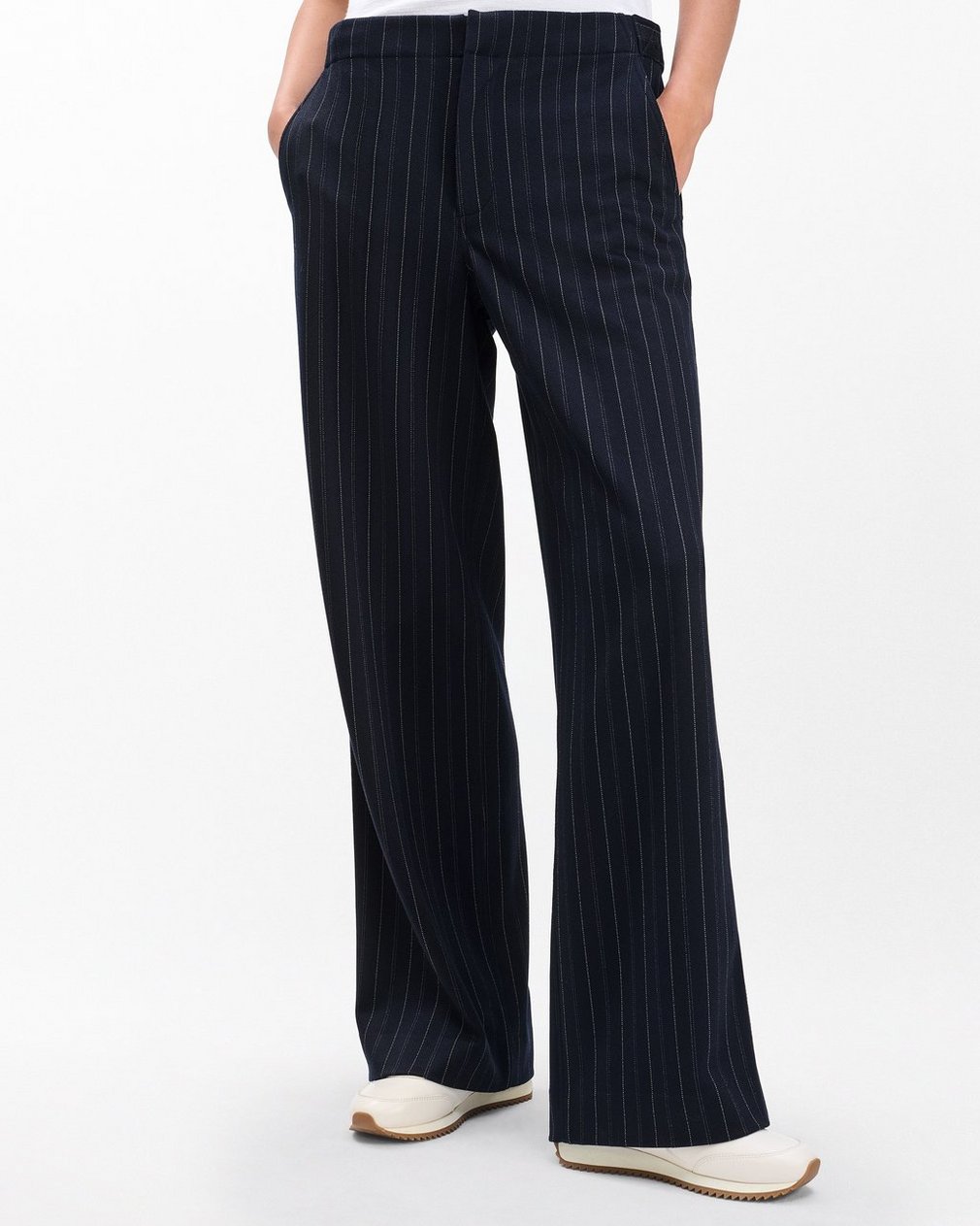 Irina Tailored Pants - Navy Multi - Image 4