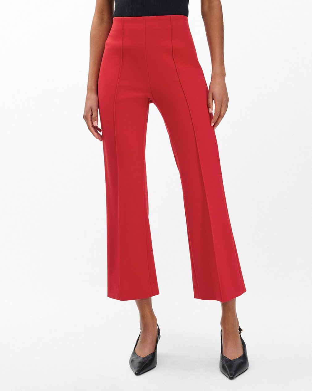 Irina Kick Flare Pants - Dark Cherry - Image 4