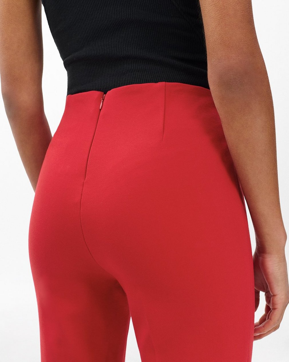 Irina Kick Flare Pants - Dark Cherry - Image 5