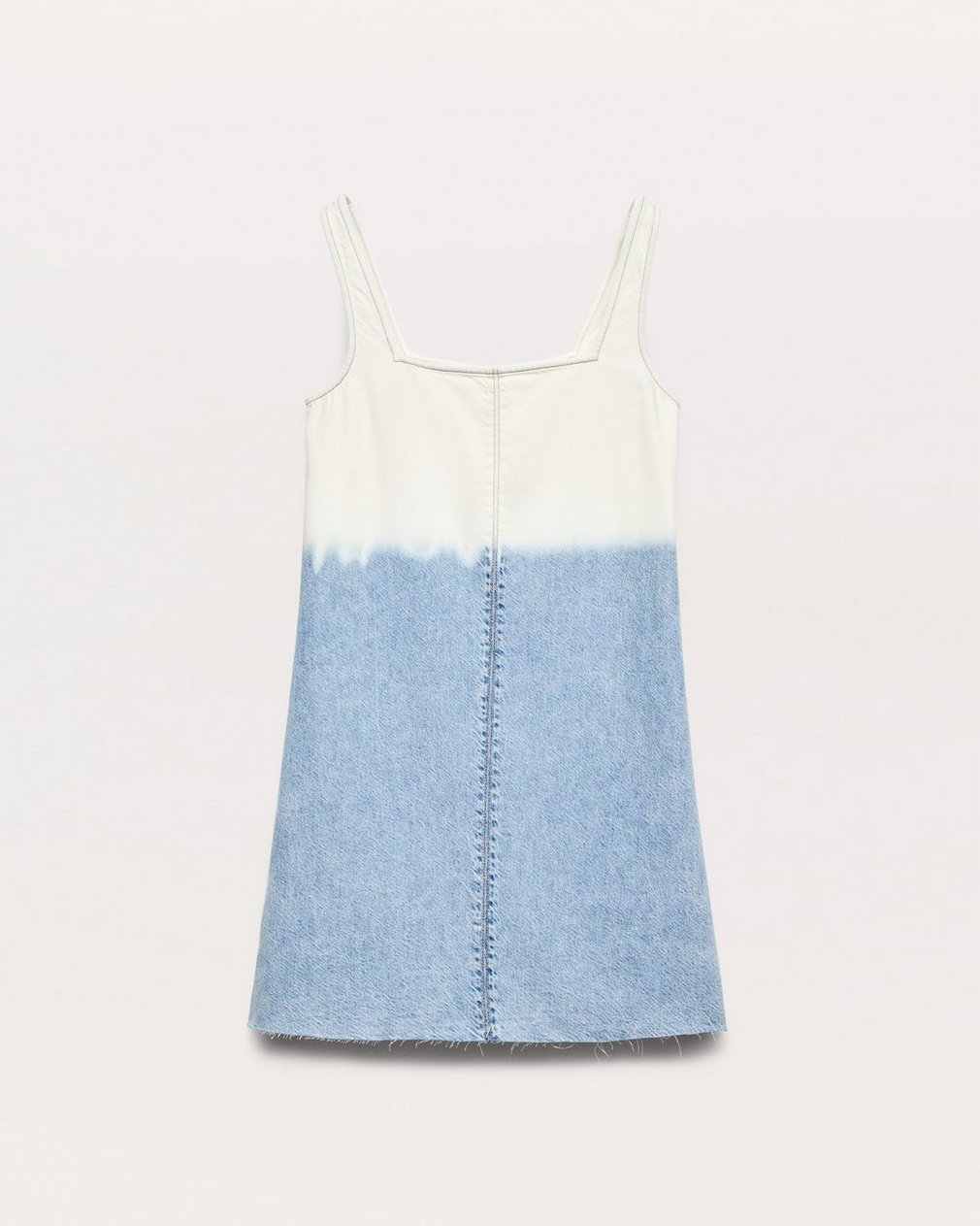 Jayde Denim Dress - Bleach Stripe - Image 2