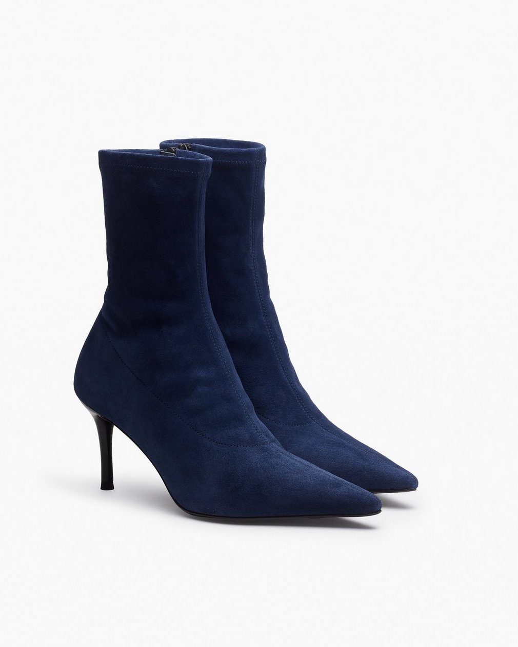 Mercer Suede Ankle Boots - Navy Suede - Image 3