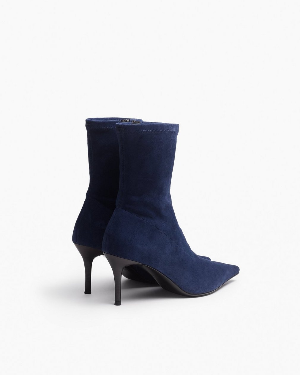 Mercer Suede Ankle Boots - Navy Suede - Image 4